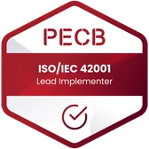 PECB ISO 42001 Lead Implementer badge