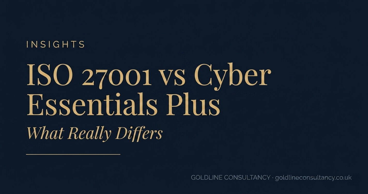 ISO 27001 vs Cyber Essentials Plus: What Really Differs | Goldline ...